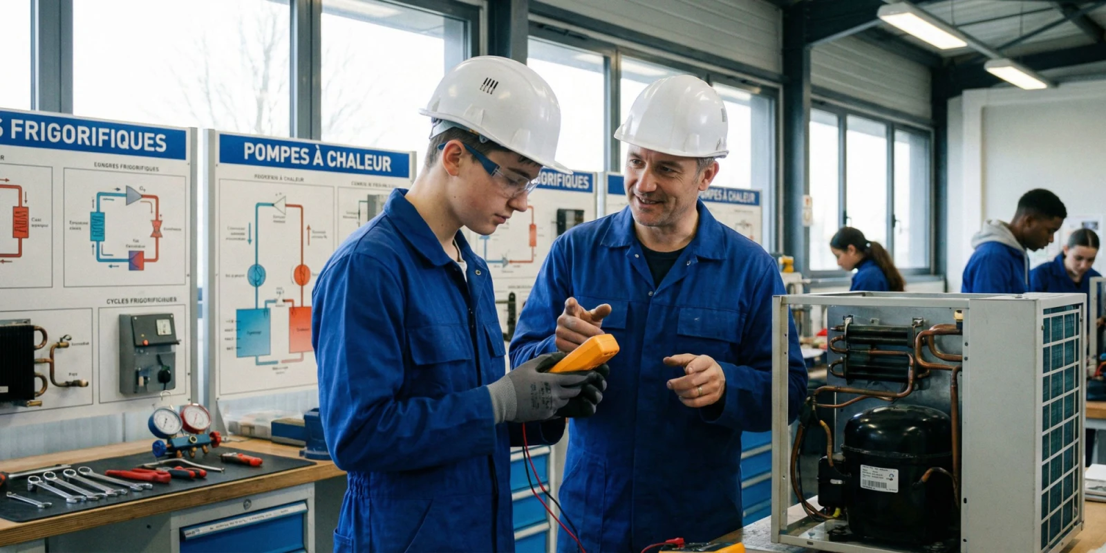 Journée Terrain en Bac Pro MFER : Immersion dans le Froid, la Climatisation et les Énergies Renouvelables Journée Terrain en Bac Pro MFER : Immersion dans le Froid, la Climatisation et les Énergies Renouvelables