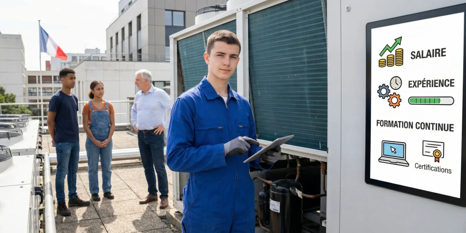 Salaire Bac Pro MFER : Rémunération du Débutant à l'Expert en Froid et Énergies Renouvelables Salaire Bac Pro MFER : Rémunération du Débutant à l'Expert en Froid et Énergies Renouvelables